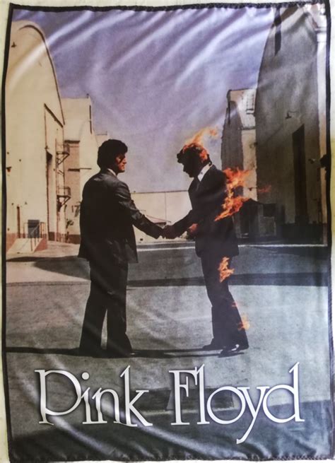 Pink Floyd Wish You Were Here Flag Cloth Poster Wall Tapestry Cd Lp