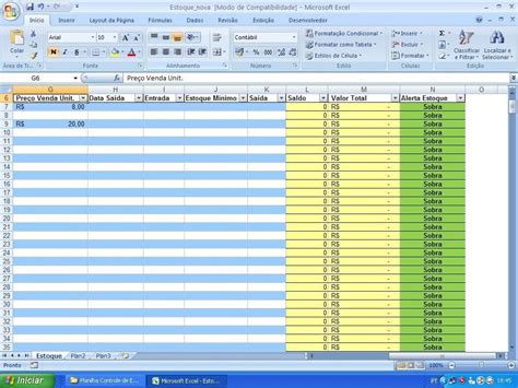 Planilha Excel Controle De Estoque Planilha Pronta Para Usar My Xxx