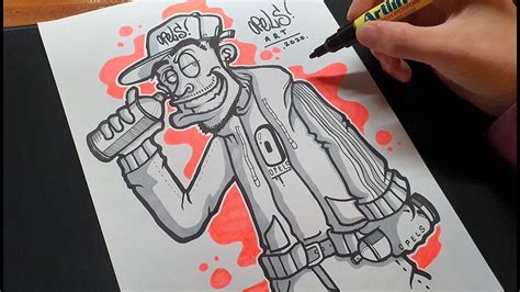 Como Dibujar Un Graffiti Character How To Draw A Graffiti Character Images And Photos Finder