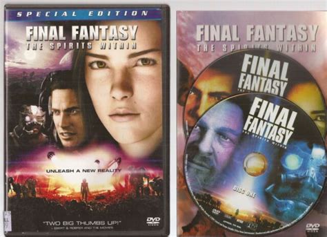 Final Fantasy The Spirits Within DVD Disc Set Version For Sale Online EBay