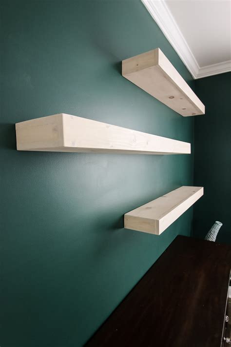 How To Build And Install Simple Diy Floating Shelves