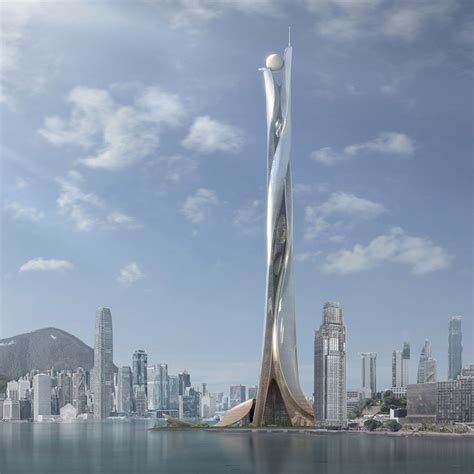 Skyscraper Movie Designer Futuristic Architecture Concept