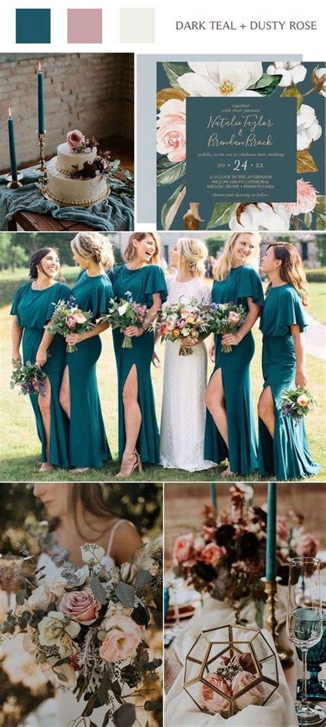 Teal Wedding Color Scheme