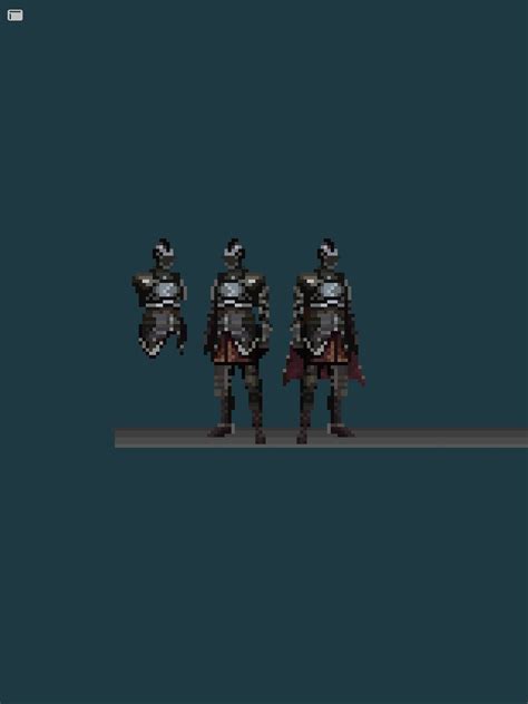Artstation Drakeblood Knight Armor Pixelart