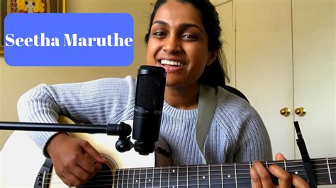 Seetha Maruthe Ruwan Hettiarachchi Live Acoustic Cover Youtube