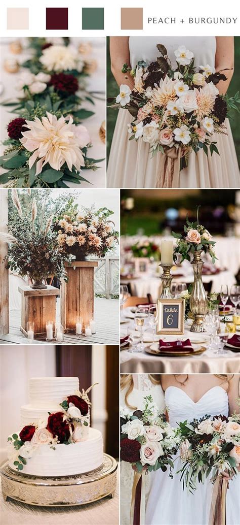 Top 10 Fall Wedding Color Schemes Perfect For Autumn