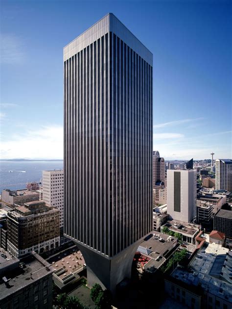 Rainer Bank Tower Minoru Yamasaki Seattle Washington 1972 1977