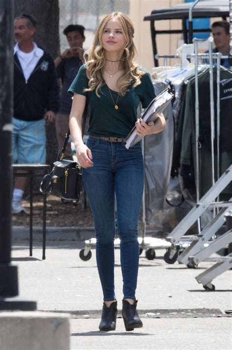 Halston Sage Style Inspiration On The Set Of You Get Me In Los
