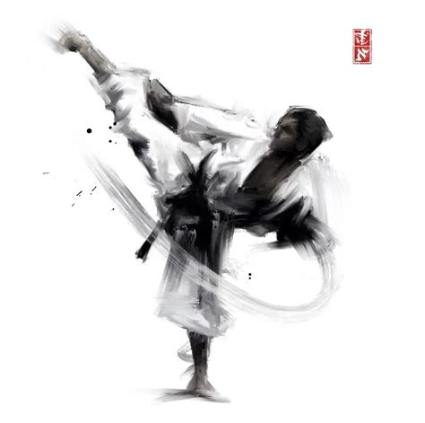 Sensei Karate Martial Arts Karate Samurai Art
