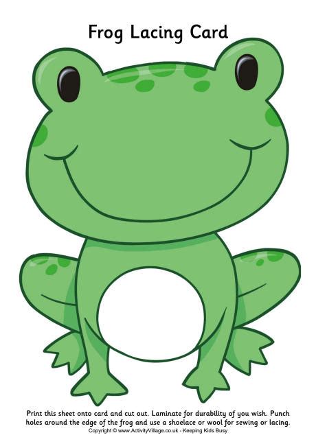 8 Best Images Of Free Printable Frog Templates Simple Frog Template Paper Puppets Cut Outs