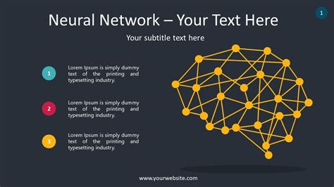 Neural Network Infographic For Powerpoint