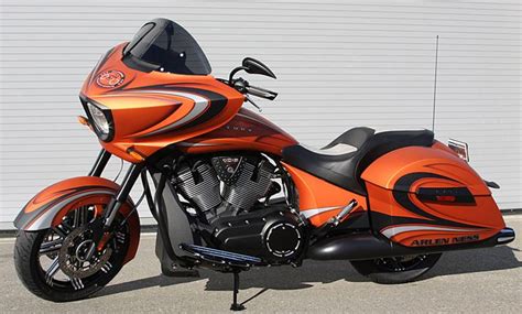 Arlen Ness Victory Motorcycles Victory Cross Country Bagger Motorcycle