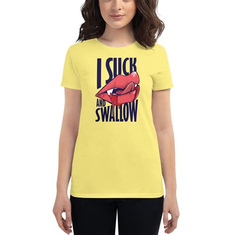 Suck And Swallow T Shirt Adult Toys Shirt Halloween T Shirt Etsy