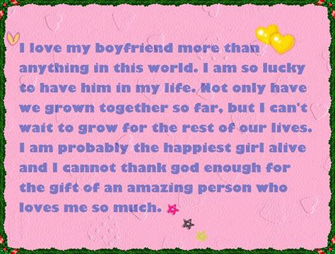 Cute Thank You Quotes For Boyfriend From Heart