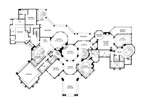 Luxury Home Floor Plans With Elevators Floorplansclick