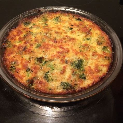 The Best Ever Broccoli And Cheese Crustless Quiche Recipe Recipe