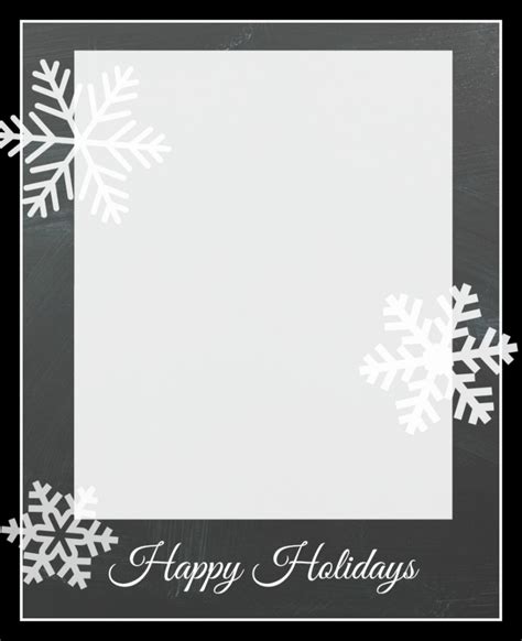 Free Printable Christmas Cards Templates