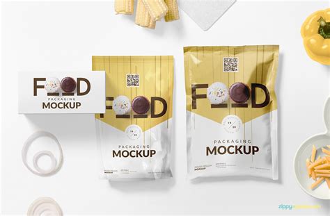 Awesome Food Packaging Mockup Free Psd Zippypixels