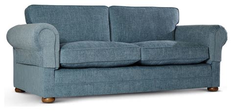 Lofa Collection Sofa Blue Traditional Sofas London By Delcor