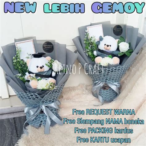 Jual Retno P Craft Buket Bunga Wisuda Kado Wisuda Murah Buket Bunga