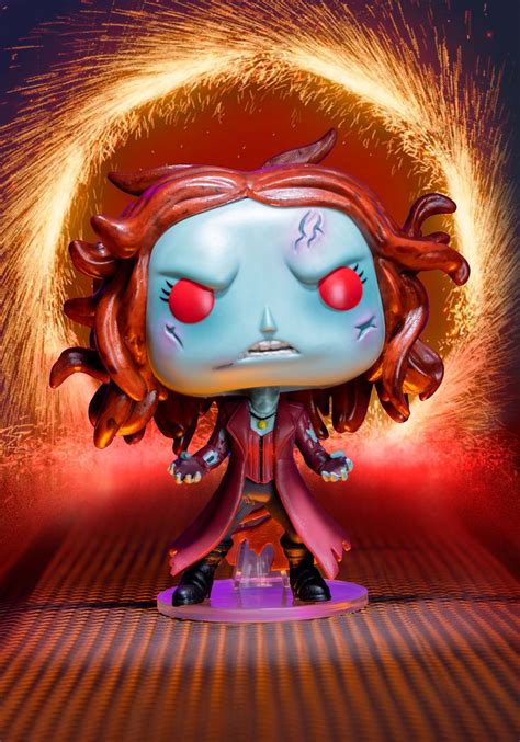 Funko Pop Marvel What If Zombie Scarlet Witch Figure