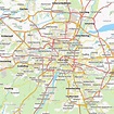 Karte München Und Umgebung - Rurradweg Karte
