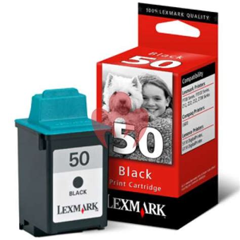 Lexmark 50 Ink Cartridge X 1 Black 17g0050 Genuine Ink Cartridges