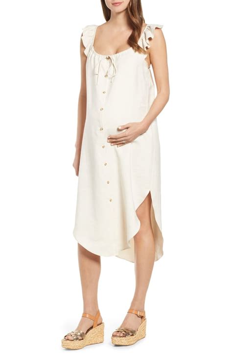 Hatch Jenna Dress Best Lightweight Maternity Dresses 2019 Popsugar