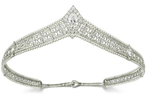 Seed Pearl And Diamond Bandeau Tiara Circa 1915 Diamonds In The Library