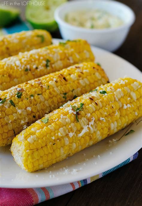 Grilled Corn With Cilantro Lime Butter