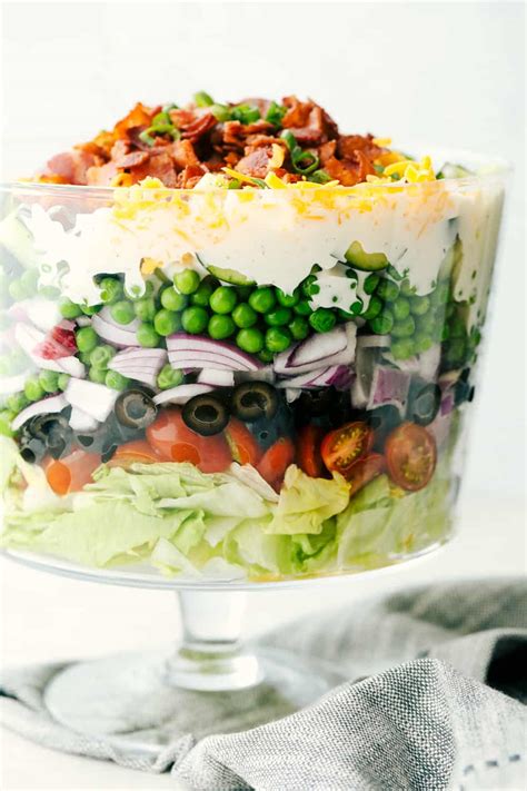 7 Layer Salad Foods Geek