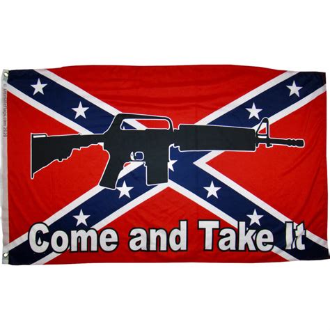 Bold Rebel Come And Take It Flag 3 X 5 Ft Standard