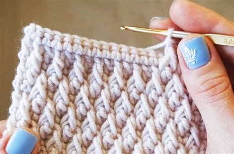 Crochet Alpine Stitch - xCrochet