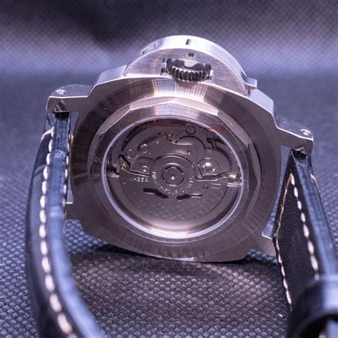 Seiko Pam Panerai Mod Seiko Nh35 Mechanical Watches Etsy