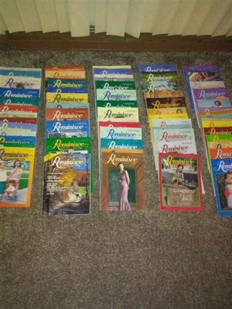 Reminisce Magazine 60 Vintage Issues From 1993 To 2009 Ebay