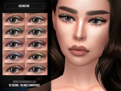 The Sims 4 Eryn Eyeshadow N244 By Izziemcfire The Sims Book