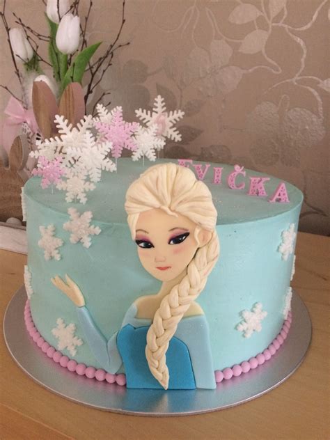 Cake Elsa Buttercream Frozen Castle Cake Castle Cake Cake