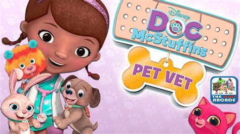 Doc Mcstuffins Pet Vet New Pets To Help At The Clinic Disney Games