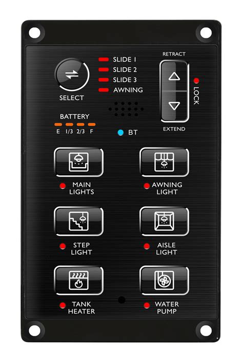 CP-10 Smart RV Control Panel - EZControl