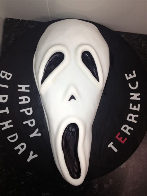Scream Movie Mask Cake By Au Amazing Cakes Kids Cake