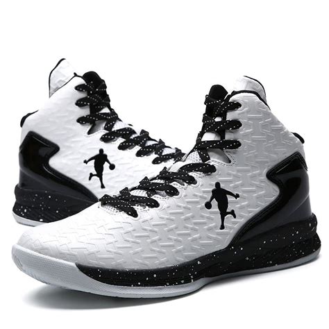 The coolest basketball shoes will give you an edge over the rest during a basketball competition. Man High-Top Basketball Shoes Men/'S Cushioning Light ...