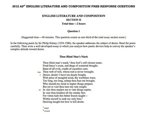 Dr Prestons Literature And Composition 2012 2013 April 30
