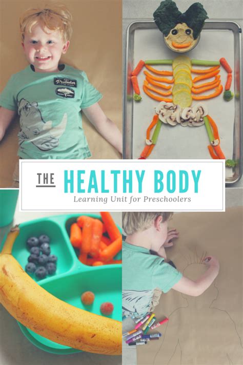 Healthy Body Learning Unit For Preschoolers Life Anchored