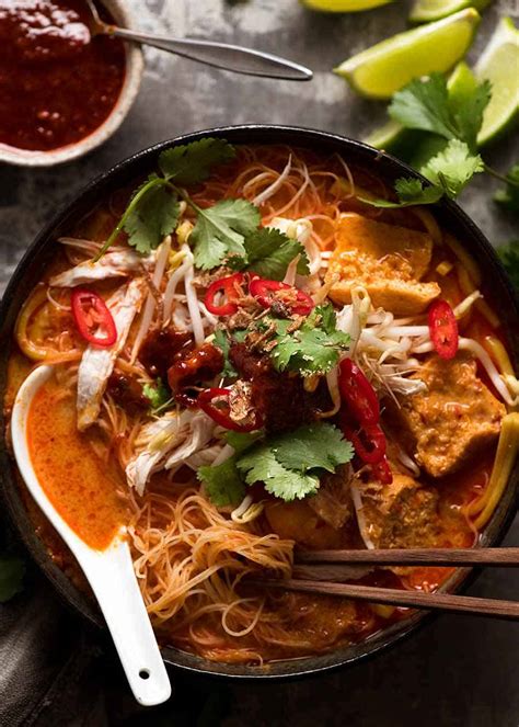 Laksa Noodle Soup Recipetin Eats