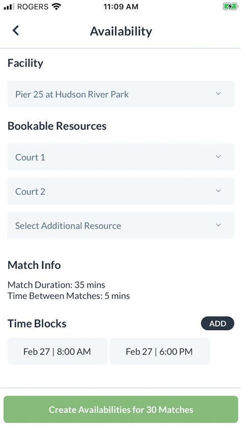 Create A Tournament Part 2 Set Up The Round Robin Schedule App