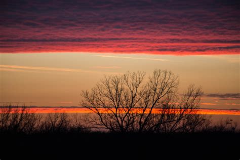 Sunset Olathe Kansas Landscape Photography
