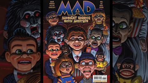 Mad Magazine Unveils Next Issues Horror Themed Cover Horrorgeeklife