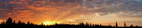 Cloudscape Panorama Of Sunrise Photograph By Juhani Viitanen Pixels