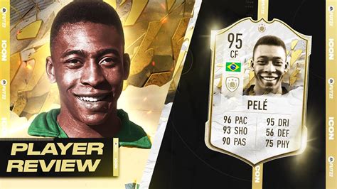The Best Card On Fifa Fifa 22 Icon Pele Review 95 Icon Pele Player