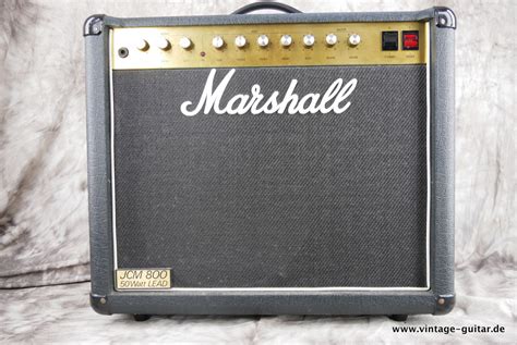 Classic Vintage 1986 Marshall Jcm 800 4210 1x12 50w Combo Guitar Amp